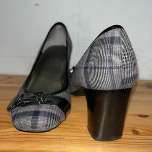 Plaid heel
